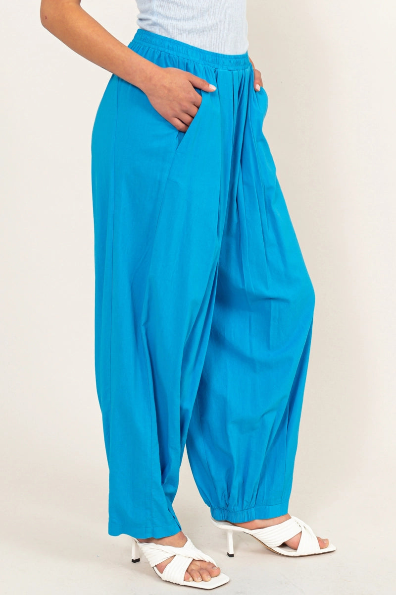 Laid Back Pants in Electric Blue Wild Bohemian 