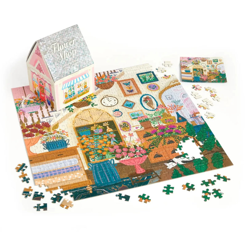 Flower Shop 500 Piece Puzzle GIFT Chronicle Books 