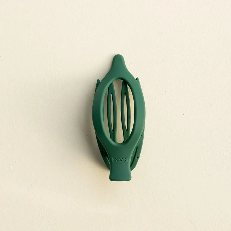Flat-Back Hair Claws - Restocked! HAIR ACCESSORIES Kaxi MATTE GREEN 
