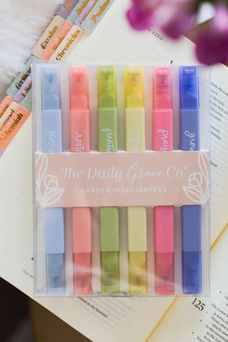 Garden Bible Highlighters Wild Bohemian 