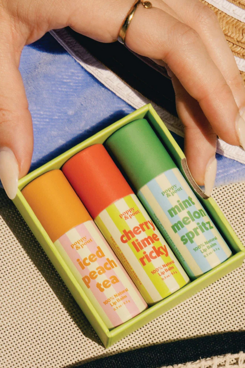 Poppy & Pout Lip Balm - Retro Refreshers Beauty Poppy & Pout 