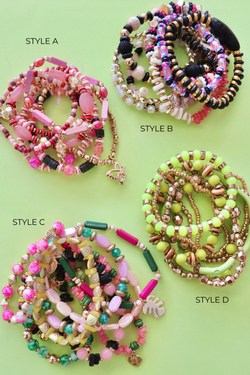 Talia Bracelet Stacks - 4 Styles Wild Bohemian A 