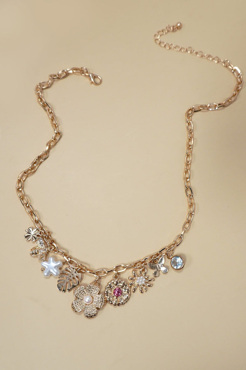Garden Friends Charm Necklace Wild Bohemian 
