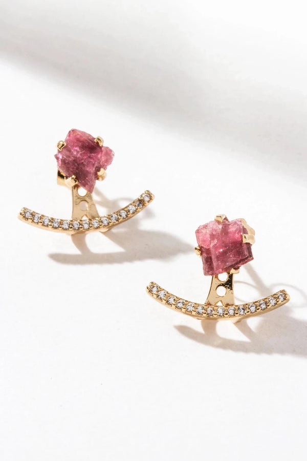 Twinkle Tourmaline Earrings EARRINGS Luna Norte 