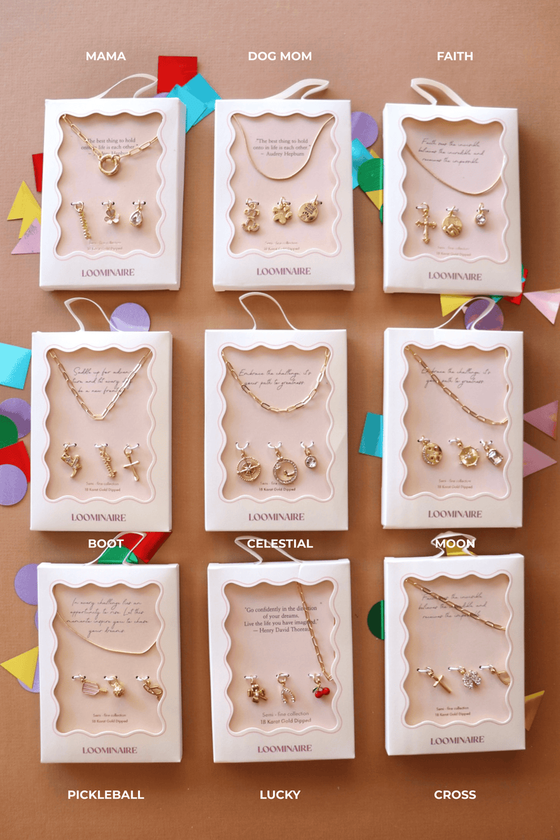 18k Gold Dipped Charm Necklace Kits NECKLACES FREM MAMA 
