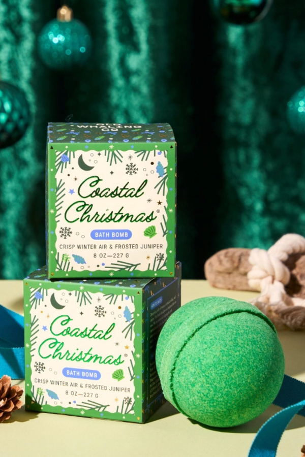 Coastal Christmas Bath Bomb Beauty Old Whaling Co 