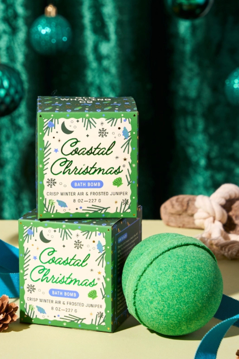 Coastal Christmas Bath Bomb Beauty Old Whaling Co 