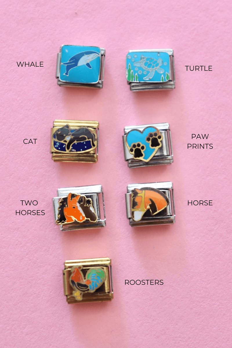 Italian Charms | ANIMALS ITALIAN CHARM BAR LAMOON CAT 