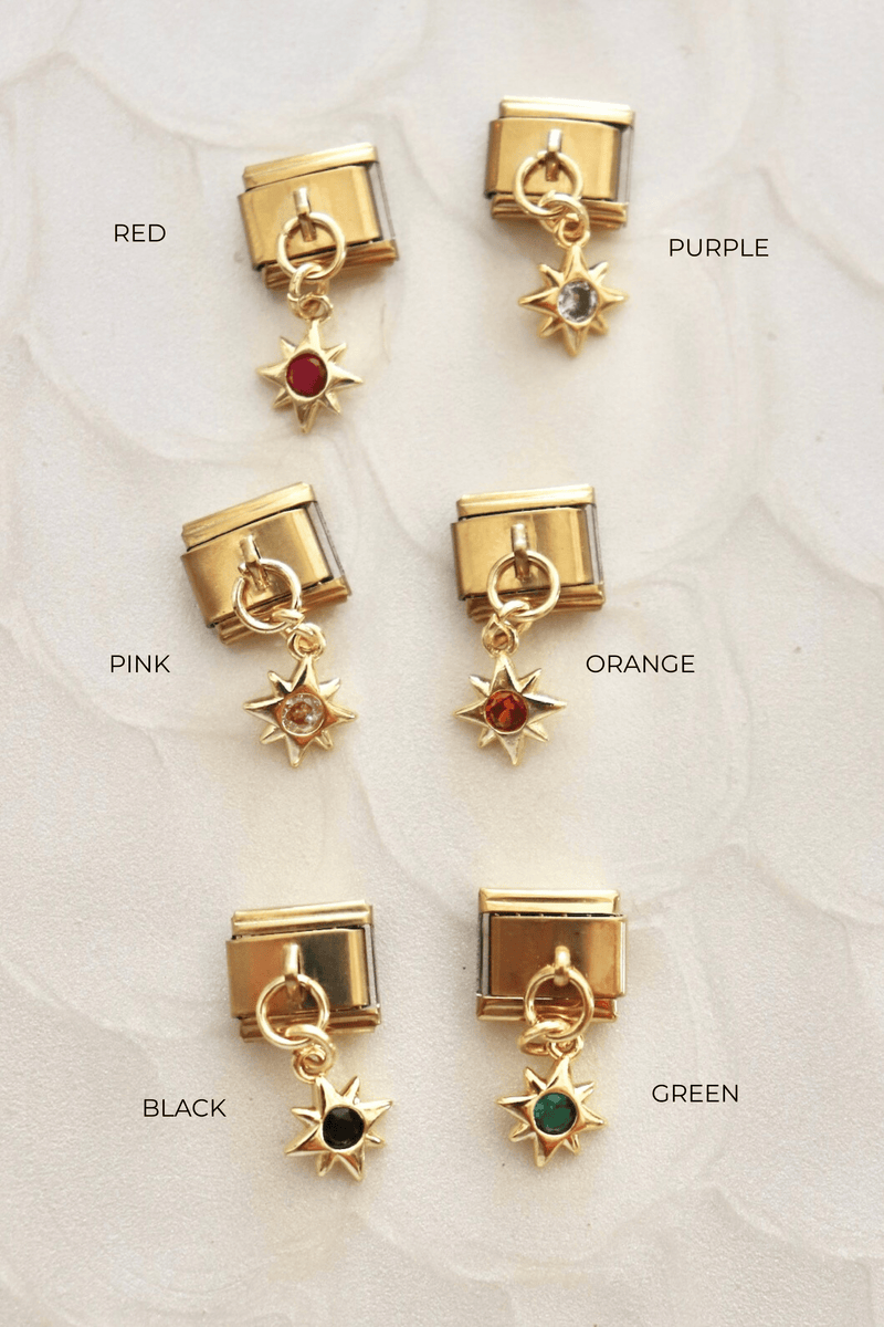 Italian Charms | DANGLE STARS ITALIAN CHARM BAR LAMOON 