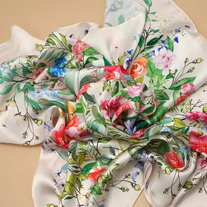 Floral Hair Scarves HAIR ACCESSORIES Josslyn 