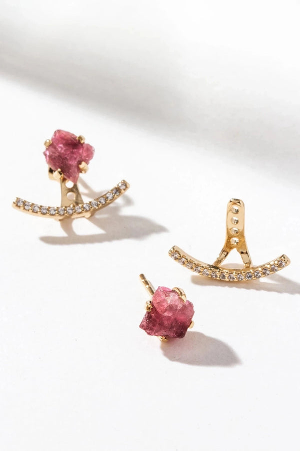 Twinkle Tourmaline Earrings EARRINGS Luna Norte 