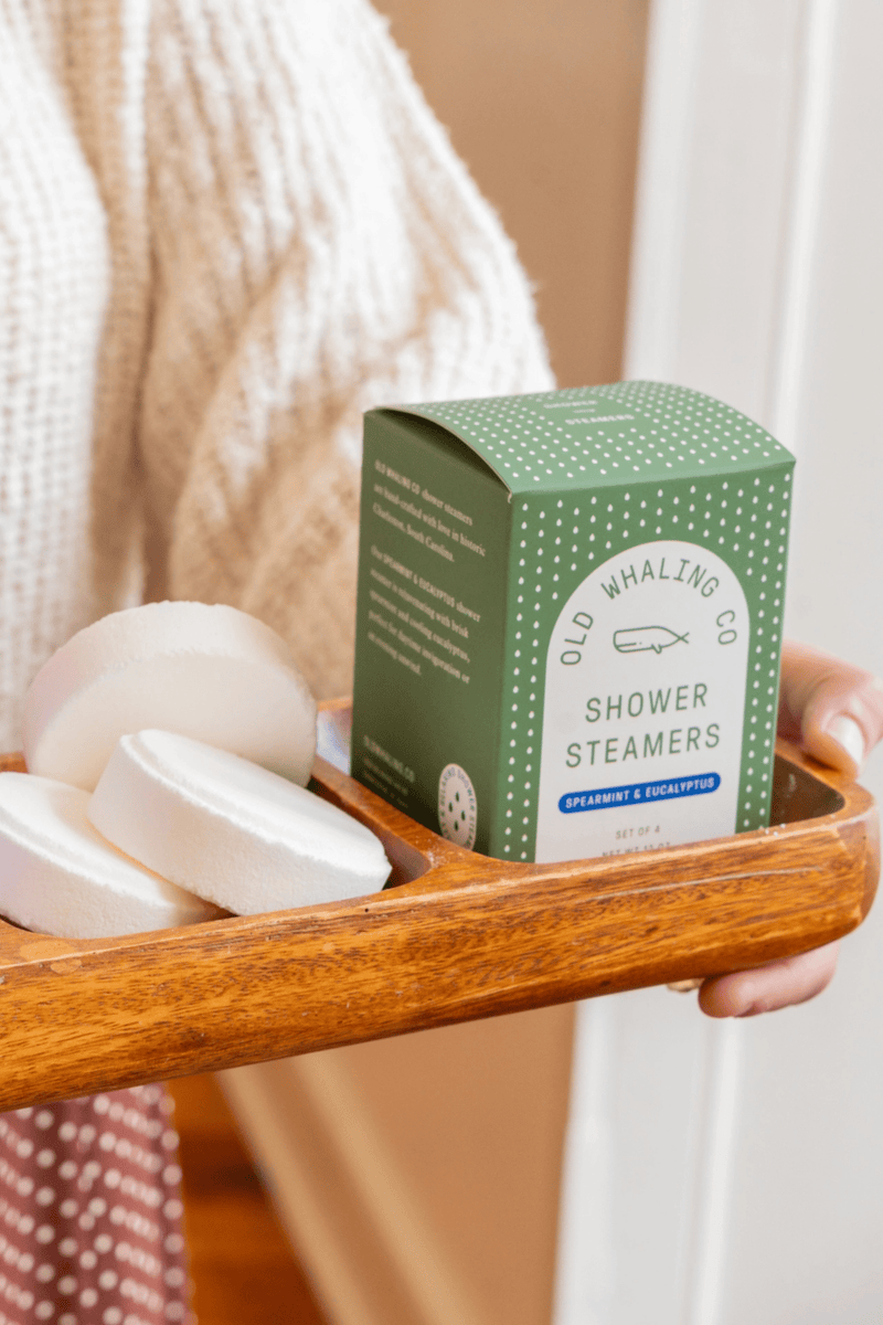 Shower Steamer Packs Beauty Old Whaling Co EUCALYPTUS + SPEARMINT 