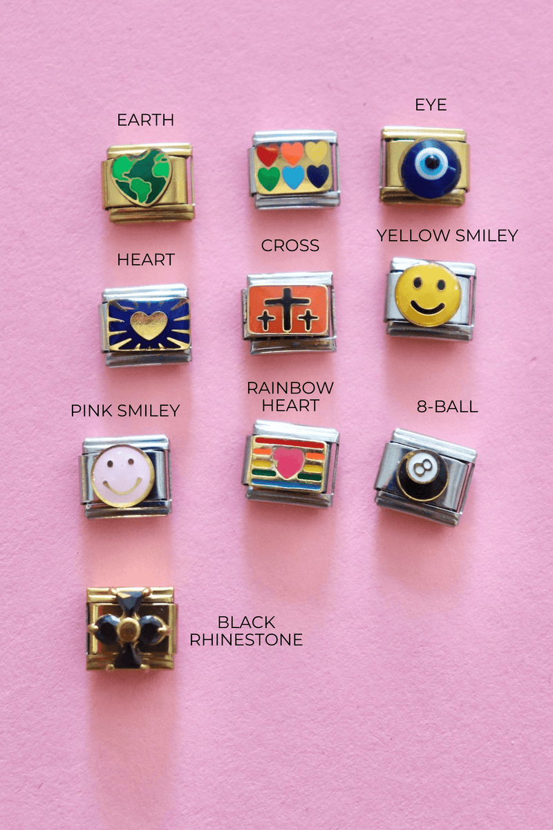 Italian Charms | ICONS & SYMBOLS ITALIAN CHARM BAR LAMOON CROSS 