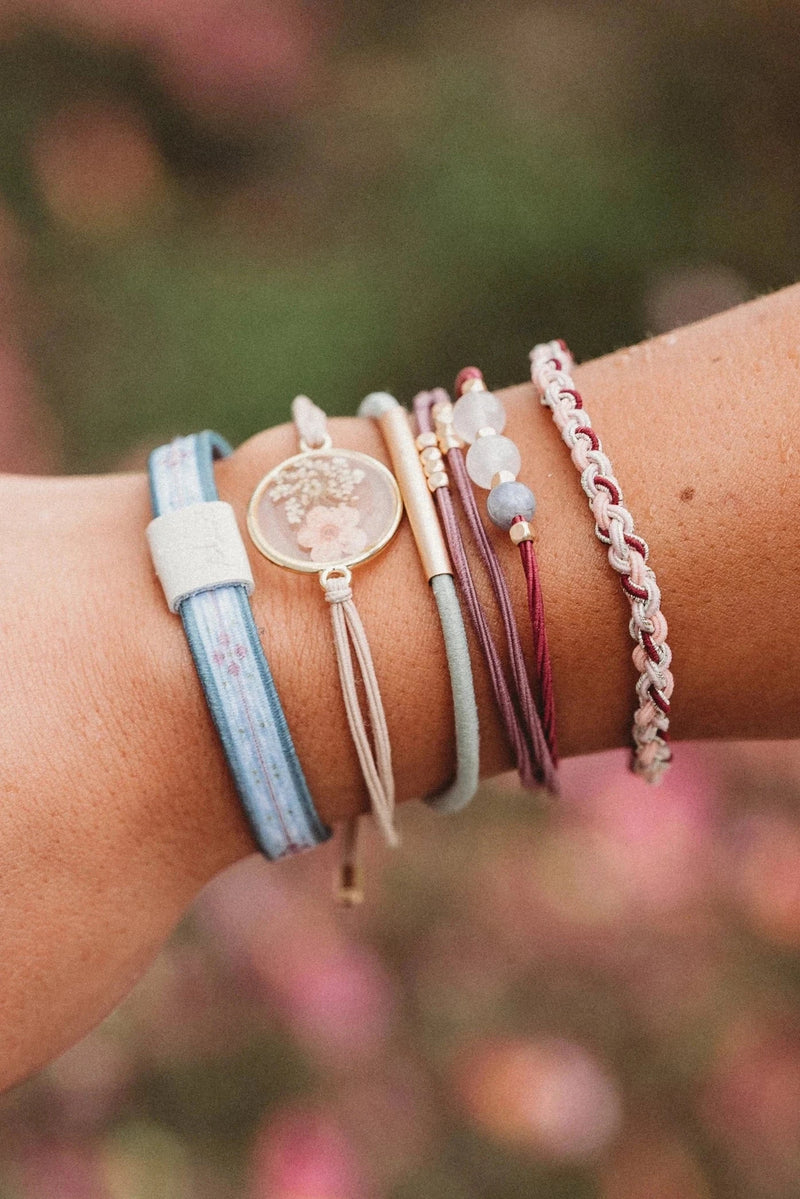 Hair Ties Bracelets Set Bohemian- NEW Yoga Hair Tie-buddha Bracelets Set-hair Tie Bracelets  main image 3