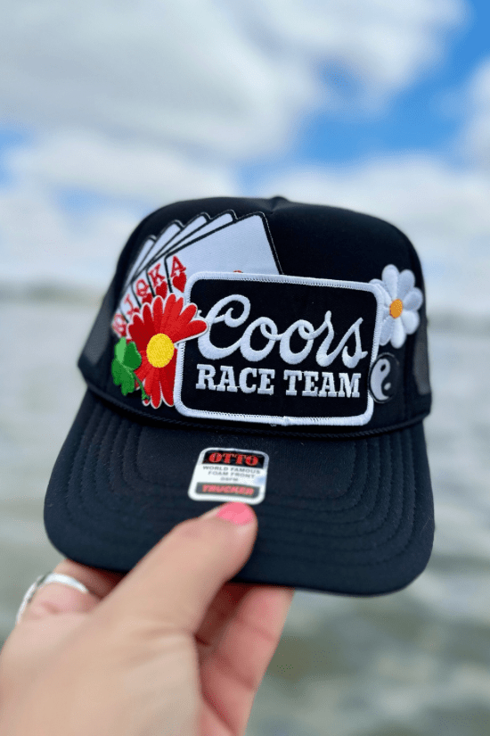 ONE OF A KIND “Coors Race Team” Trucker Hat Wild Bohemian 