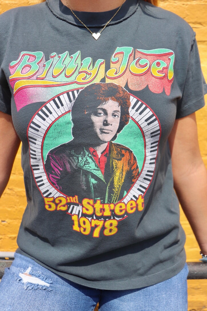 DAYDREAMER Billy Joel 1978 Reverse Tour Tee Wild Bohemian 