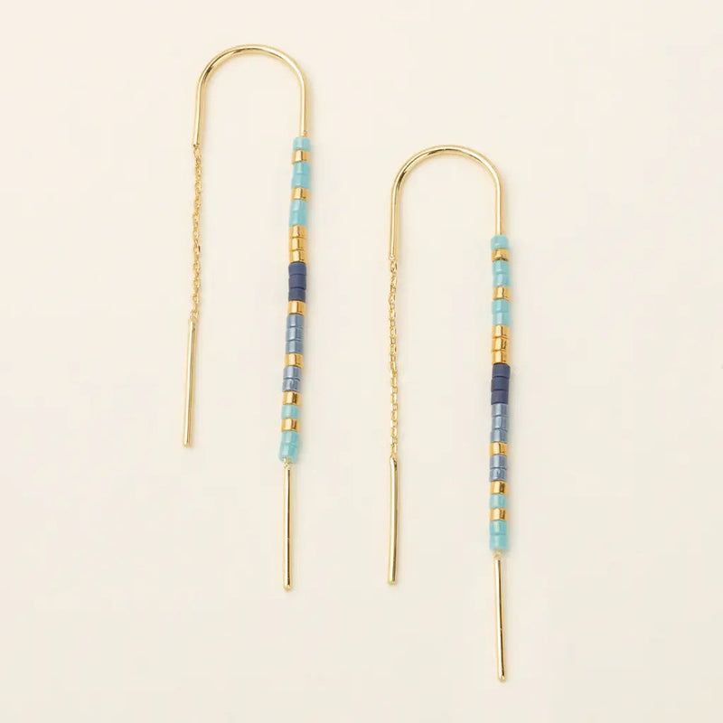 Miyuki Thread Earrings - 4 Colors Wild Bohemian 