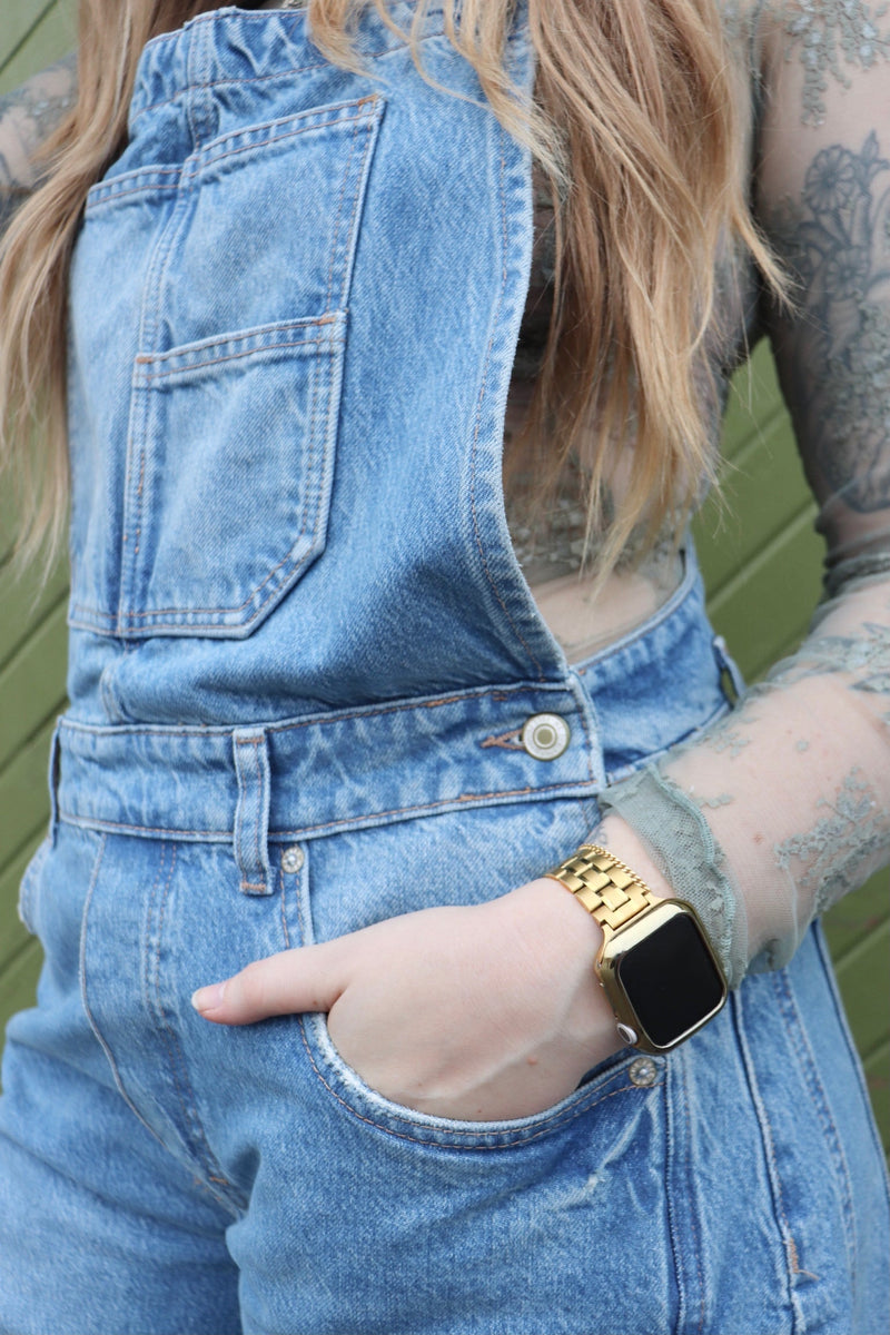FREE PEOPLE | Lucky You Barrel Overalls Wild Bohemian 