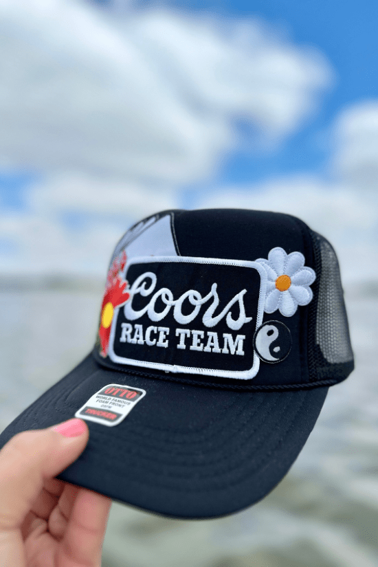 ONE OF A KIND “Coors Race Team” Trucker Hat Wild Bohemian 