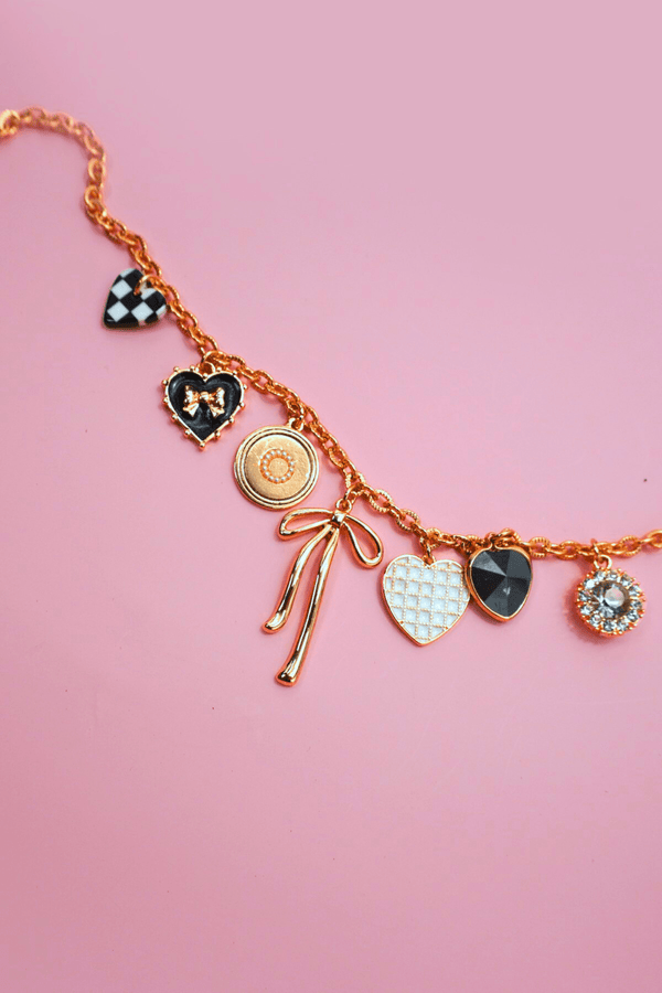 Finish Line Charm Necklace NECKLACES Josslyn 
