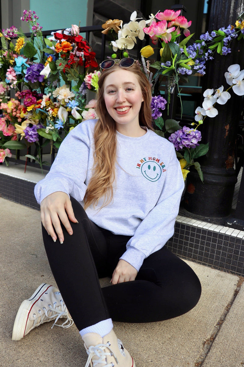 In my Mom Era Pullover Sweatshirt Wild Bohemian 