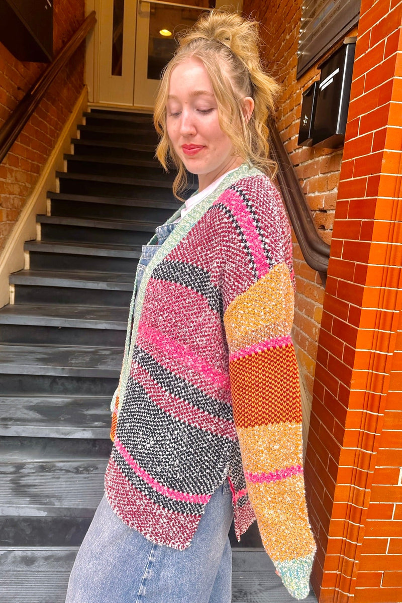 Aurora Marbled Cardigan OUTERWEARS Merci 