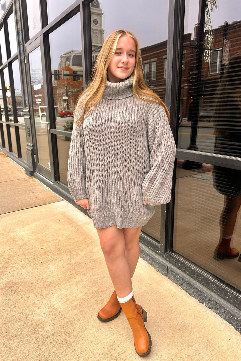 Renée Ribbed Sweater Dress DRESSES Promesa 