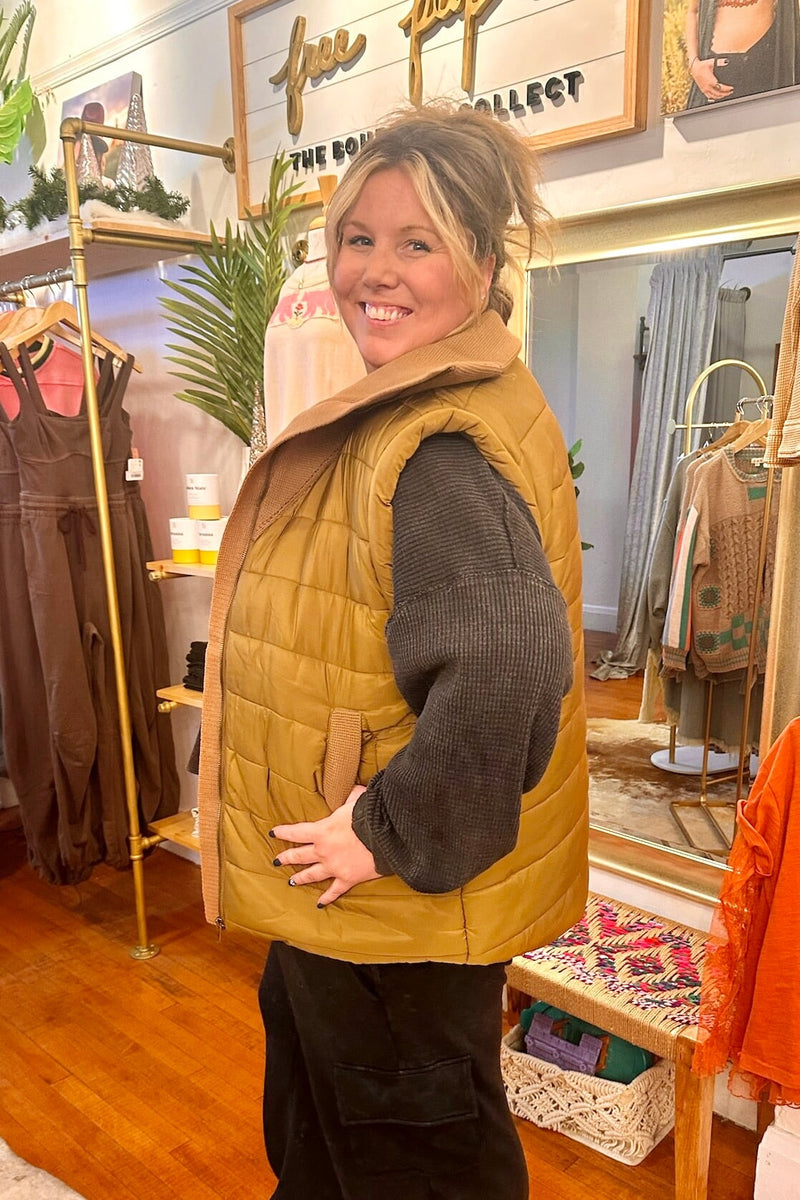 Jaqueline Puffer Vest Wild Bohemian 