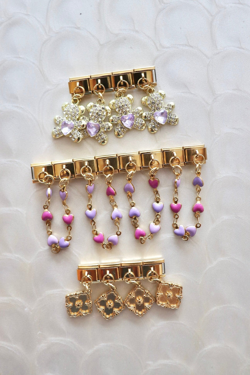 Italian Charms | LAVENDER GIRL ITALIAN CHARM BAR LAMOON 
