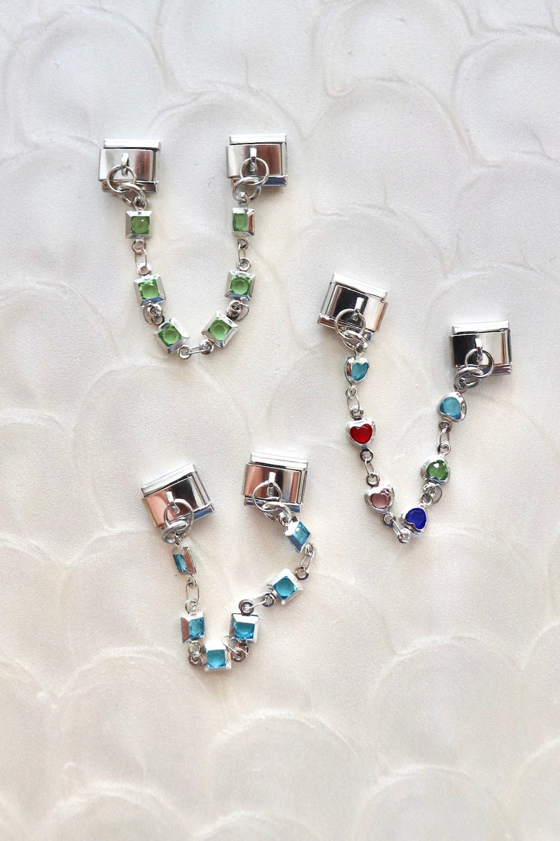Italian Charms | SILVER DANGLES ITALIAN CHARM BAR LAMOON 