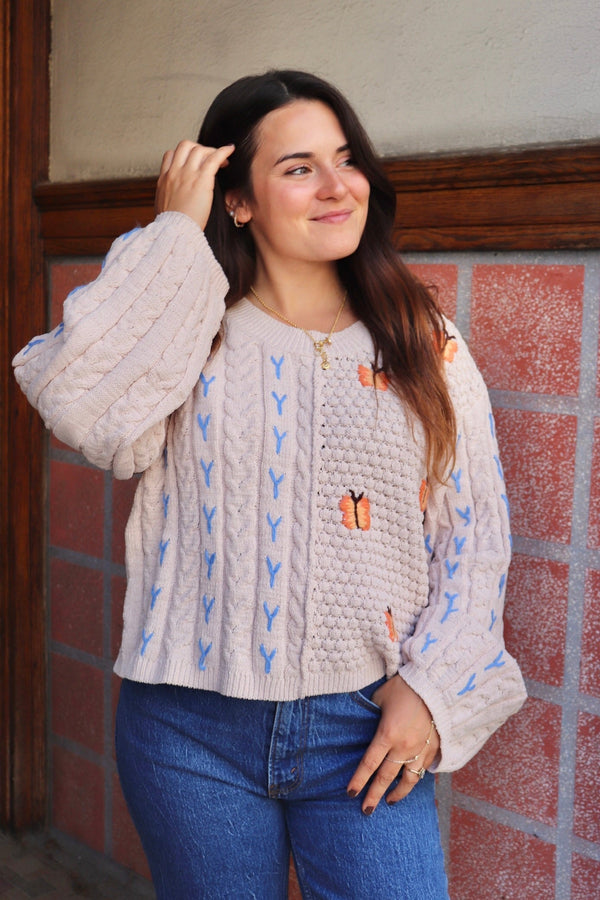 Nora Knit Sweater TOPS POL 