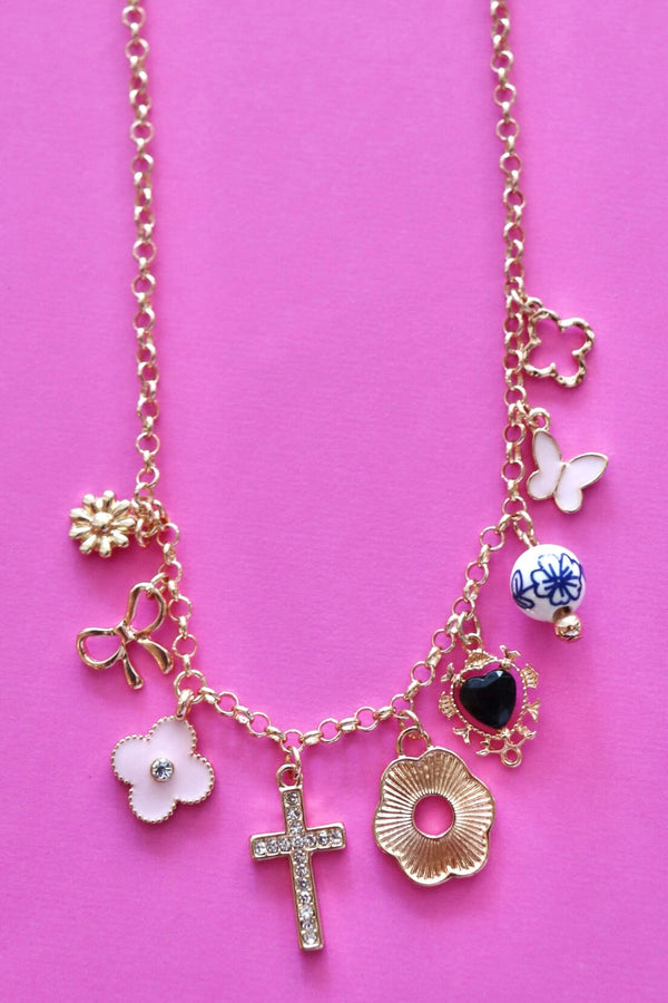 Selah Charm Necklace NECKLACES Josslyn 