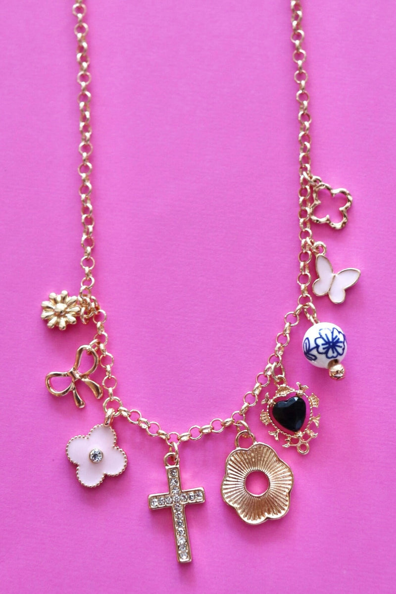 Selah Charm Necklace NECKLACES Josslyn 