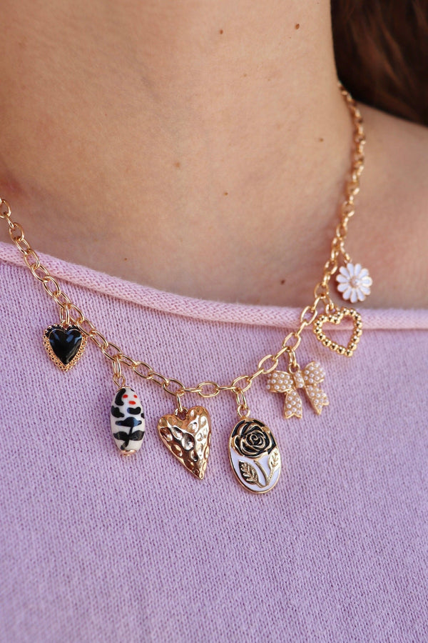 Roxie Charm Necklace NECKLACES Josslyn 
