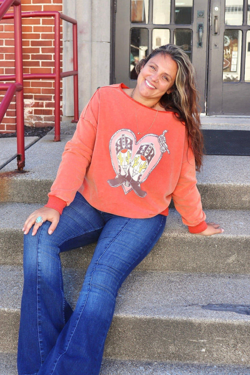 Loretta Off Shoulder Sweater TOPS Easel 