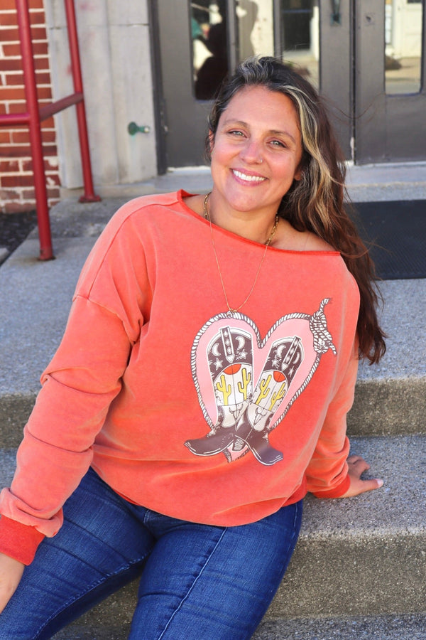 Loretta Off Shoulder Sweater TOPS Easel 