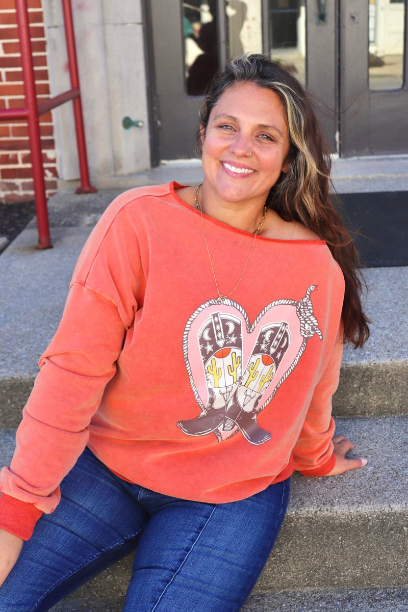 Loretta Off Shoulder Sweater TOPS Easel 