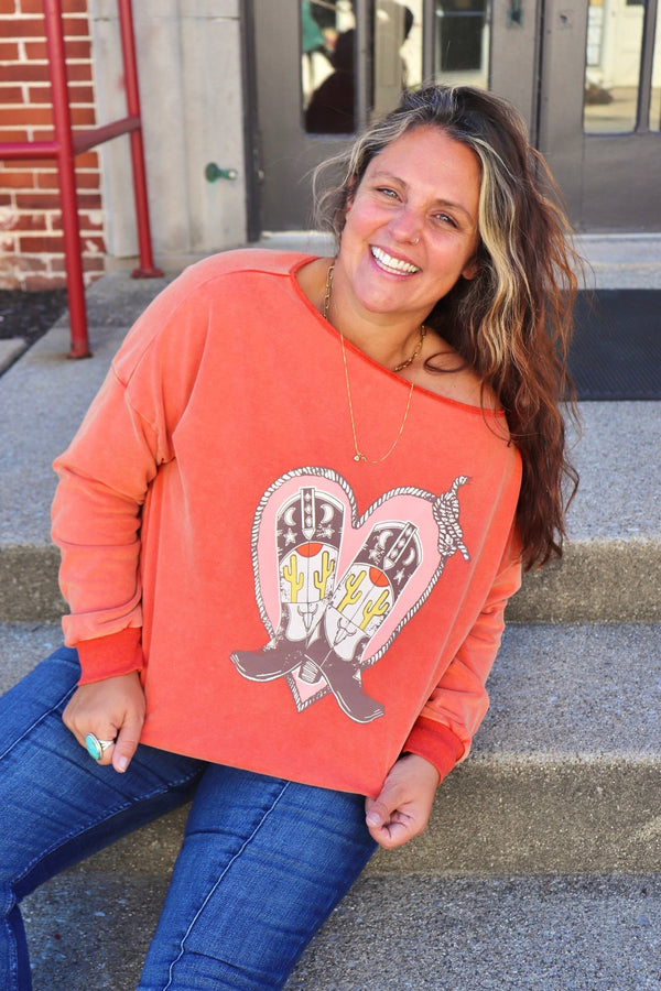Loretta Off Shoulder Sweater TOPS Easel 