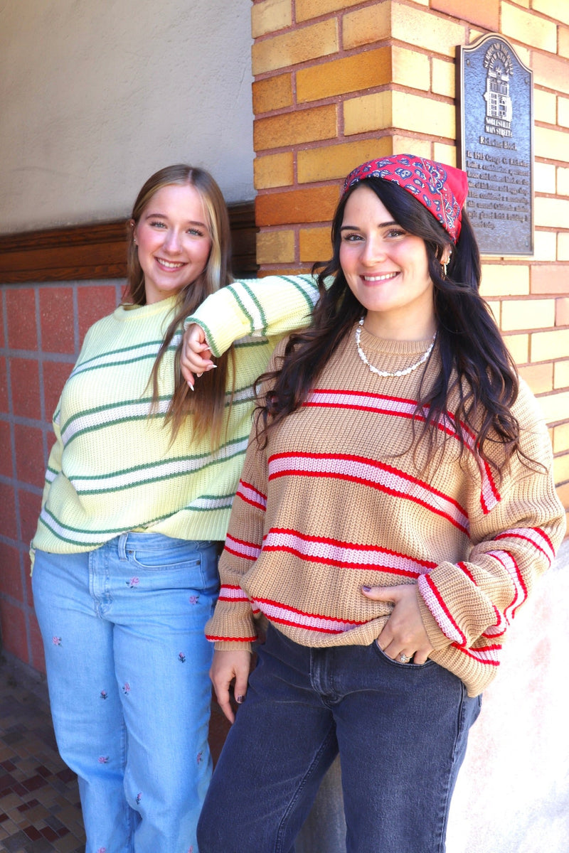 Haddie Stripe Sweaters TOPS Wishlist 