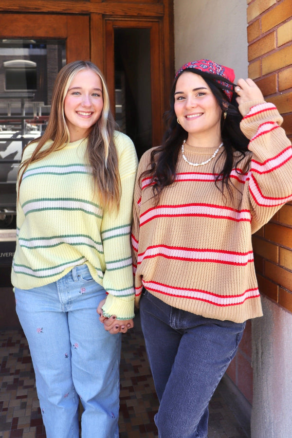 Haddie Stripe Sweaters TOPS Wishlist 