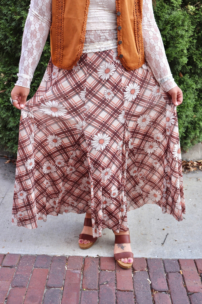 Darlin' Daisy Maxi Skirt SKIRT Easel 