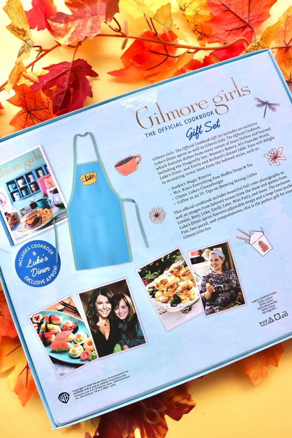 Gilmore Girls Cookbook + Apron Set GIFT Insight Editions 