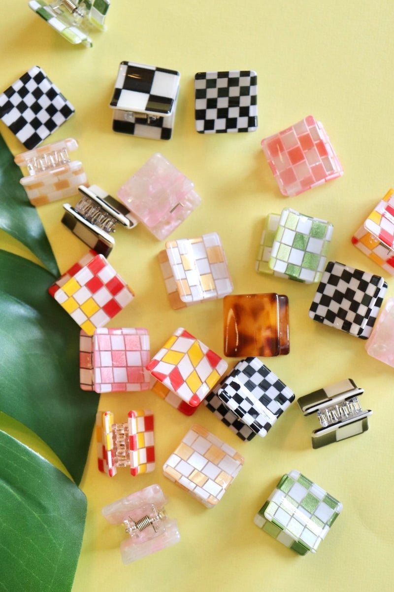 Mini Checkered Clips Wild Bohemian 