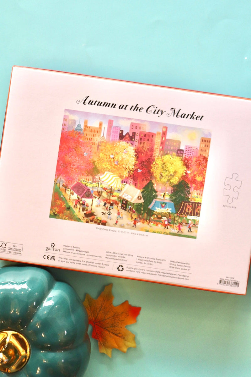 Autumn in the City 1000 Piece Puzzle GIFT Chronicle Books 