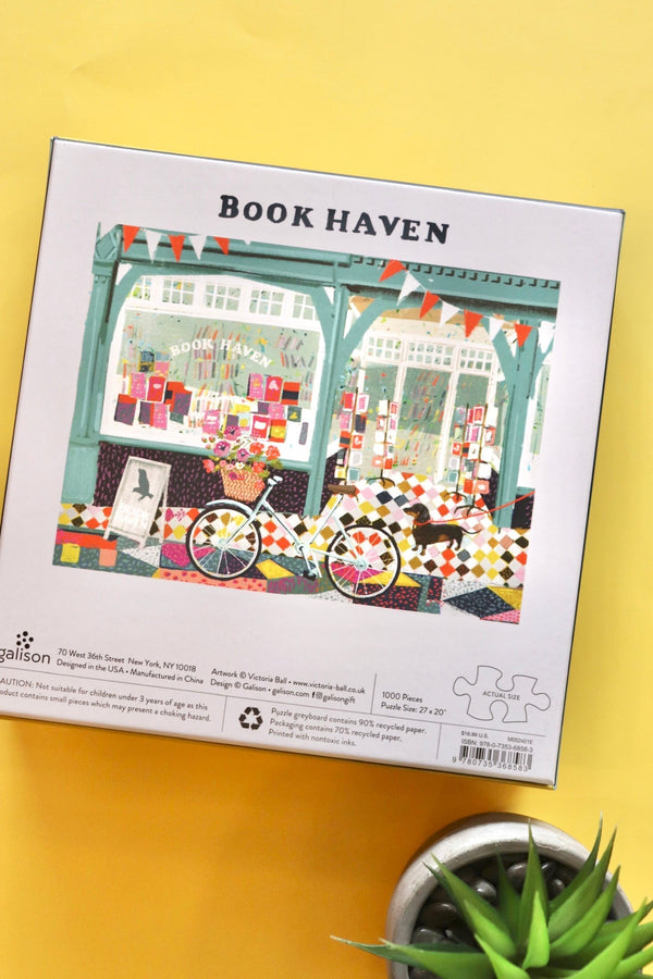 Book Haven 1000 Piece Puzzle GIFT Chronicle Books 