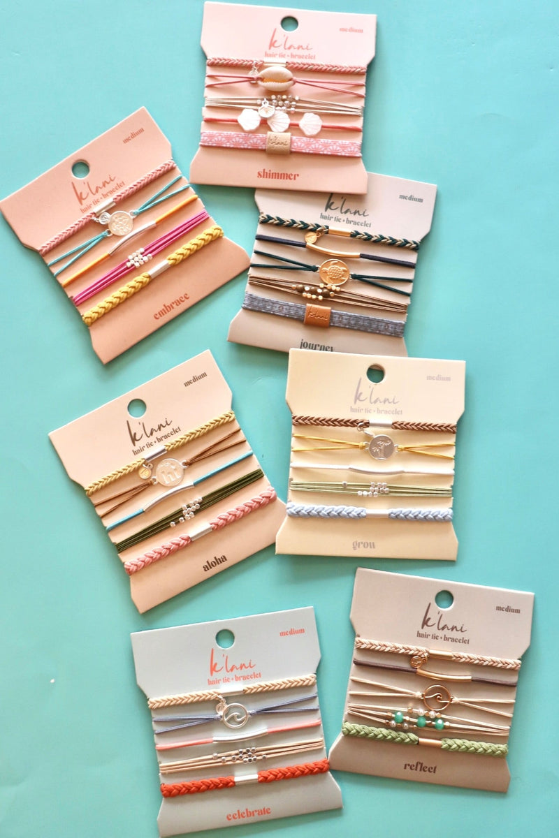 Hair Tie Bracelet Sets HAIR ACCESSORIES K'LANI 