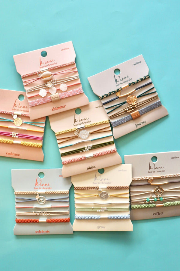Hair Tie Bracelet Sets HAIR ACCESSORIES K'LANI 