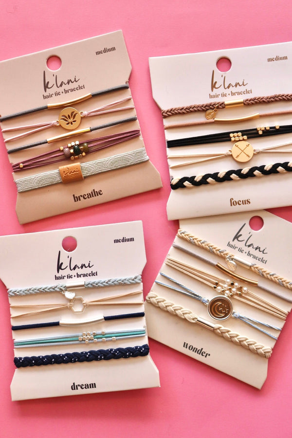 Hair Tie Bracelet Sets HAIR ACCESSORIES K'LANI 