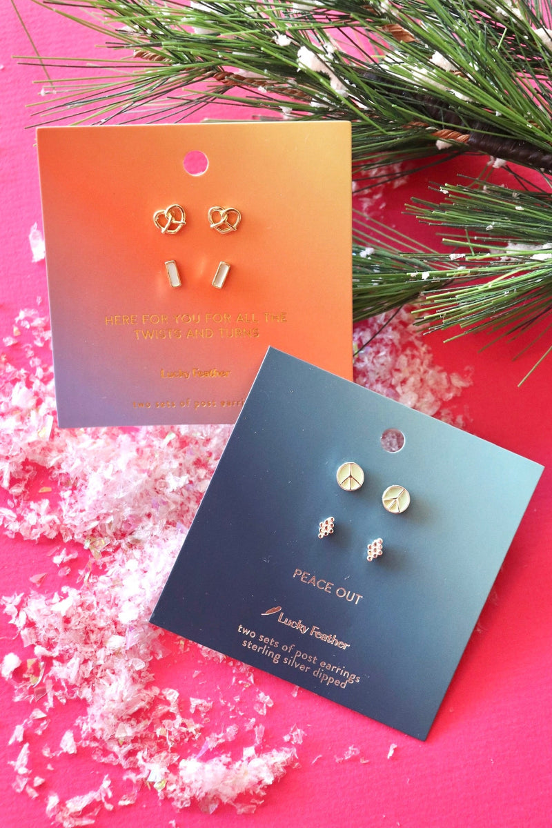 Earring Sets EARRINGS Lucky Feather 