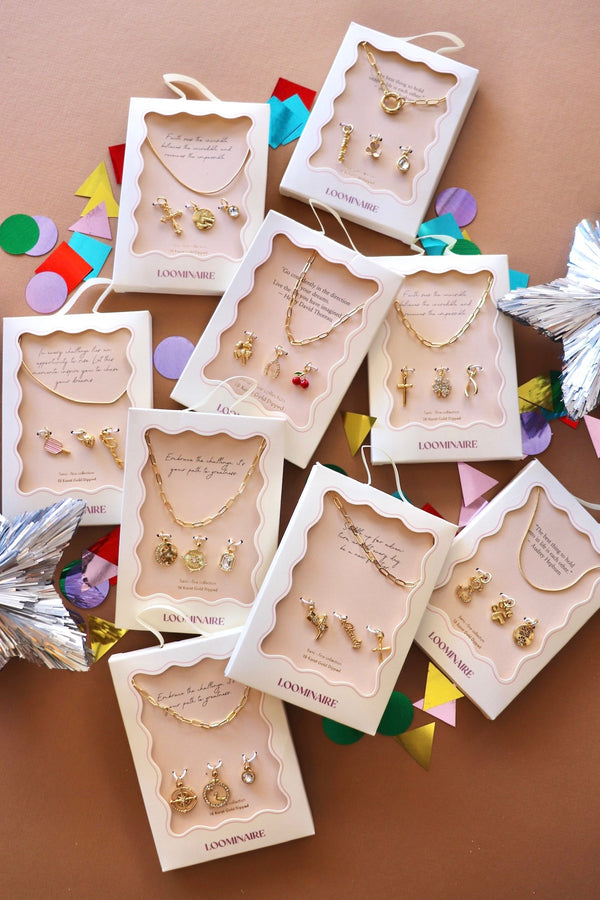 18k Gold Dipped Charm Necklace Kits NECKLACES FREM 